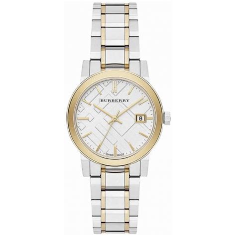 bu9115 burberry|Burberry BU9115 Ladies Two Tone The City Watch.